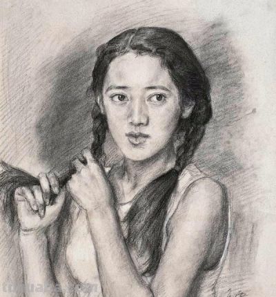 杨飞云素描速写 - 图画吧TUHUABA