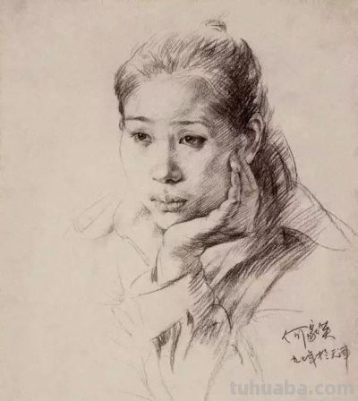 何家英素描速写 - 图画吧TUHUABA