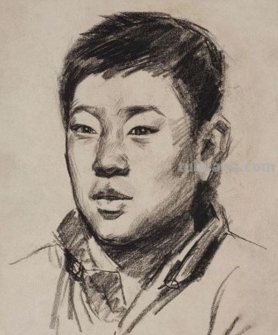 何家英素描速写 - 图画吧TUHUABA