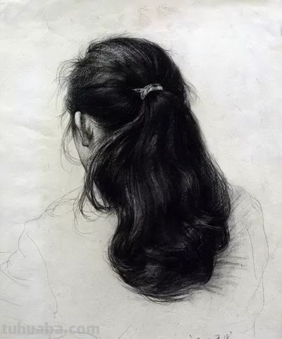 央美王少伦素描速写 - 图画吧TUHUABA