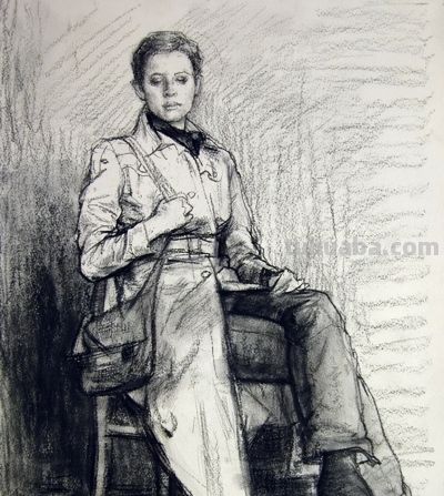 央美王少伦素描速写 - 图画吧TUHUABA