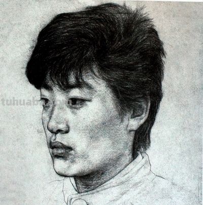 央美王少伦素描速写 - 图画吧TUHUABA