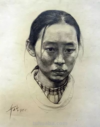 央美王少伦素描速写 - 图画吧TUHUABA