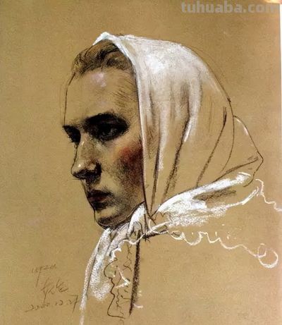 央美王少伦素描速写 - 图画吧TUHUABA