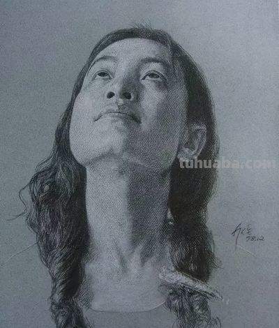 央美王少伦素描速写 - 图画吧TUHUABA