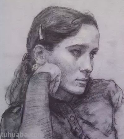 央美王少伦素描速写 - 图画吧TUHUABA