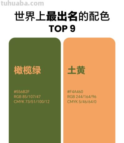 世界知名的配色TOP 10,第一位经典中的经典 - 世界知名的配色TOP 10,第一位经典中的经典 - 图画吧TUHUABA