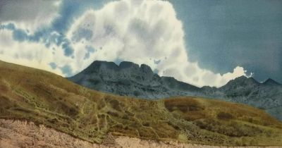 陈流水彩风景作品欣赏 - 图画吧TUHUABA