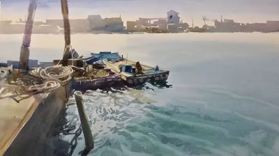 邂逅蔡岳霖笔下的水彩风景 - 今日头条 邂逅蔡岳霖笔下的水彩风景 - 图画吧TUHUABA