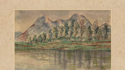 李叔同 《水彩风景册》 - 图画吧TUHUABA