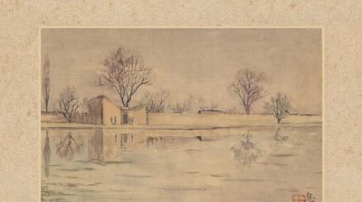 李叔同 《水彩风景册》 - 图画吧TUHUABA