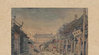 李叔同 《水彩风景册》 - 图画吧TUHUABA