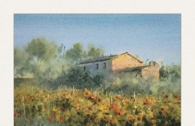 不愧是美国写生画会长画的水彩画风景真的是万瑞古德 - 今日头条 不愧是美国写生画会长画的水彩画风景真的是万瑞古德 - 图画吧TUHUABA