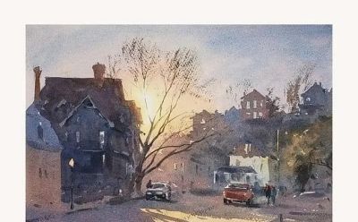 不愧是美国写生画会长画的水彩画风景真的是万瑞古德 - 今日头条 不愧是美国写生画会长画的水彩画风景真的是万瑞古德 - 图画吧TUHUABA