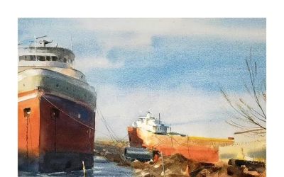 不愧是美国写生画会长画的水彩画风景真的是万瑞古德 - 今日头条 不愧是美国写生画会长画的水彩画风景真的是万瑞古德 - 图画吧TUHUABA