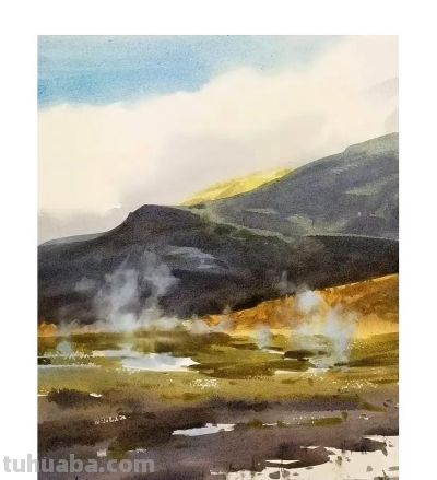 不愧是美国写生画会长画的水彩画风景真的是万瑞古德 - 今日头条 不愧是美国写生画会长画的水彩画风景真的是万瑞古德 - 图画吧TUHUABA