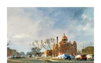 不愧是美国写生画会长画的水彩画风景真的是万瑞古德 - 今日头条 不愧是美国写生画会长画的水彩画风景真的是万瑞古德 - 图画吧TUHUABA