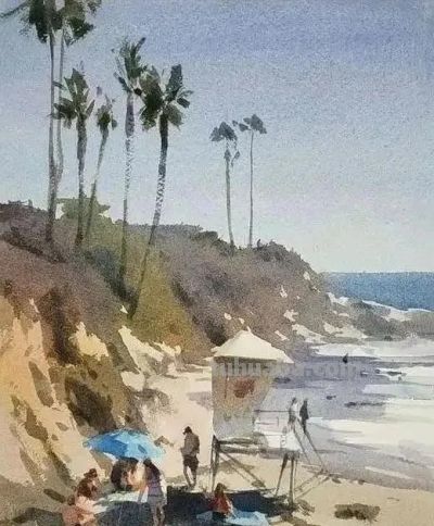 不愧是美国写生画会长画的水彩画风景真的是万瑞古德 - 今日头条 不愧是美国写生画会长画的水彩画风景真的是万瑞古德 - 图画吧TUHUABA