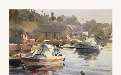 不愧是美国写生画会长画的水彩画风景真的是万瑞古德 - 今日头条 不愧是美国写生画会长画的水彩画风景真的是万瑞古德 - 图画吧TUHUABA