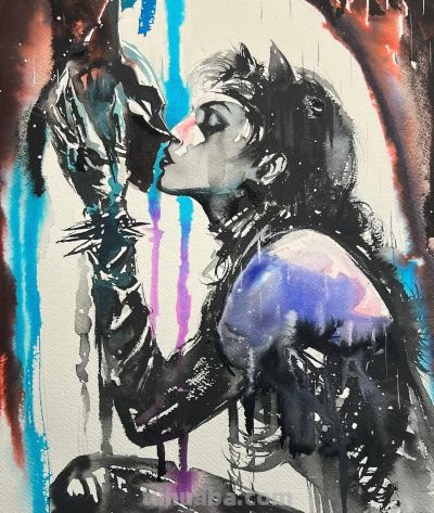 动漫影视人物 水彩插画一组 画师不祥 - 图画吧TUHUABA