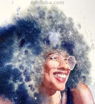 溢彩之美｜水彩画名家尤德斯人物速写作品欣赏 - 图画吧TUHUABA