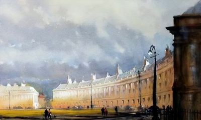 邂逅汤姆·夏勒水彩画的梦幻之境 - 图画吧TUHUABA