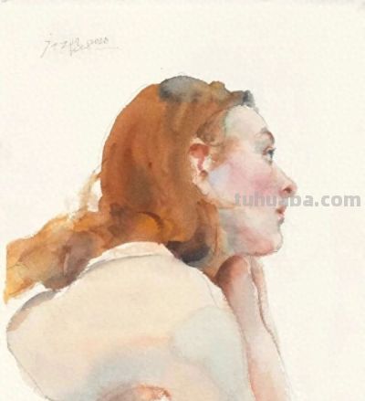 庞茂琨·​水彩人物画 | 与人间对望，彼此皆为风光