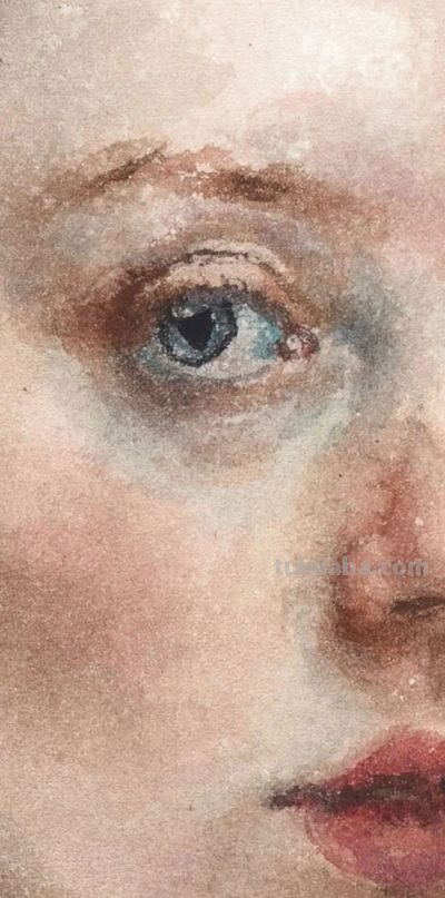 庞茂琨·​水彩人物画 | 与人间对望，彼此皆为风光 - 图画吧TUHUABA