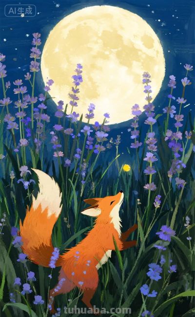 可爱的动物｜水彩插图 - 图画吧TUHUABA