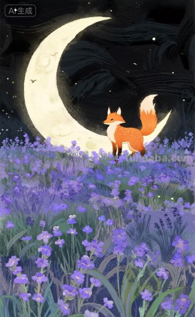 可爱的动物｜水彩插图 - 图画吧TUHUABA