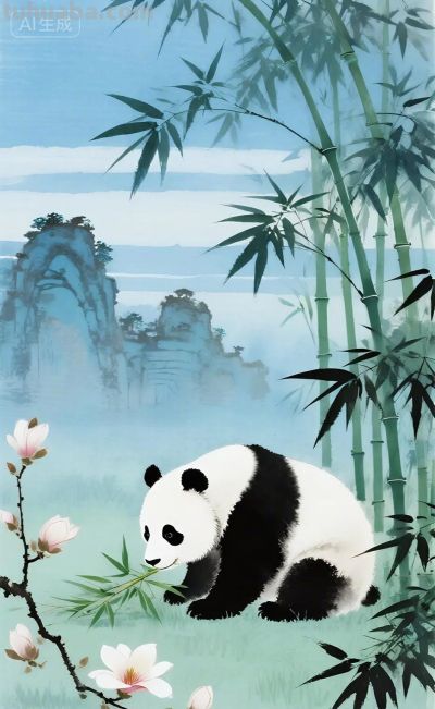 可爱的动物｜水彩插图 - 图画吧TUHUABA