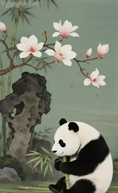 可爱的动物｜水彩插图 - 图画吧TUHUABA