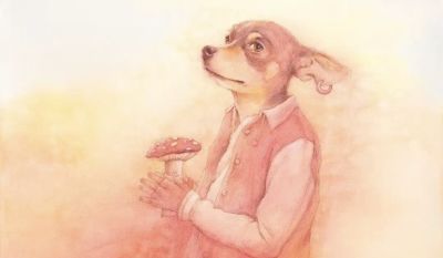 他幸福指数很高，创作的动物水彩画被称为“减压美术” - 图画吧TUHUABA