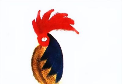 韩美林动物画法：怎样画鸡 - 图画吧TUHUABA
