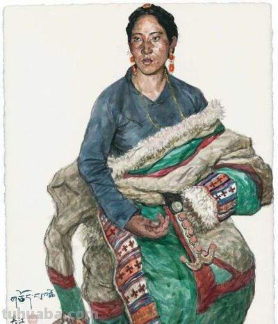 【DeepSeek谈艺】吴长江·水彩画丨高原水色，藏着天地的苍茫 - 图画吧TUHUABA