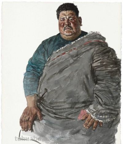 【DeepSeek谈艺】吴长江·水彩画丨高原水色，藏着天地的苍茫 - 图画吧TUHUABA