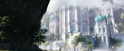 印度画师 sathish kumar 融合未来科技与自然的场景作品 - 图画吧TUHUABA