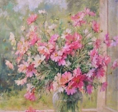 油画·静物花卉 - 图画吧TUHUABA