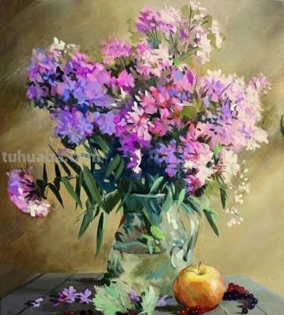 油画·静物花卉 - 图画吧TUHUABA