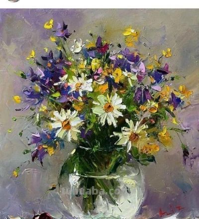 油画·静物花卉 - 图画吧TUHUABA