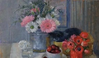 绝美花卉静物，帕梅拉•凯作品赏 - 图画吧TUHUABA