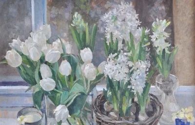 绝美花卉静物，帕梅拉•凯作品赏 - 图画吧TUHUABA