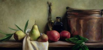 静美生辉｜当代女画家朱丽叶·阿里斯蒂德斯古典静物花卉油画欣赏 ​ - 图画吧TUHUABA