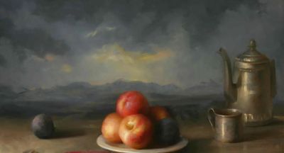 静美生辉｜当代女画家朱丽叶·阿里斯蒂德斯古典静物花卉油画欣赏 ​ - 图画吧TUHUABA