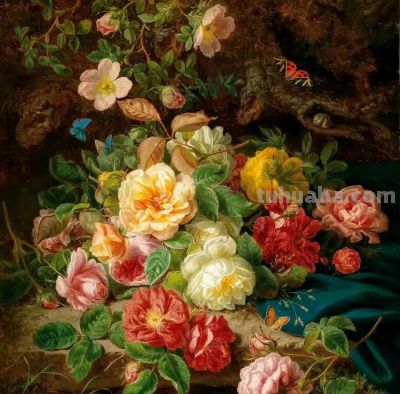 约瑟夫·劳尔笔下的静物花卉花 - 今日头条 约瑟夫·劳尔笔下的静物花卉花 - 图画吧TUHUABA