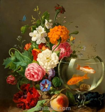 约瑟夫·劳尔笔下的静物花卉花 - 今日头条 约瑟夫·劳尔笔下的静物花卉花 - 图画吧TUHUABA