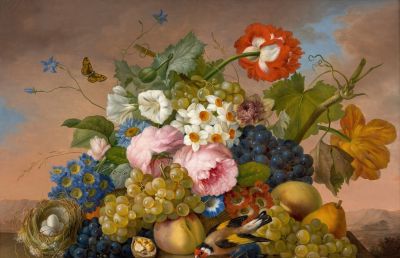 艺术家 | 弗朗茨·泽维尔·彼得花卉静物油画