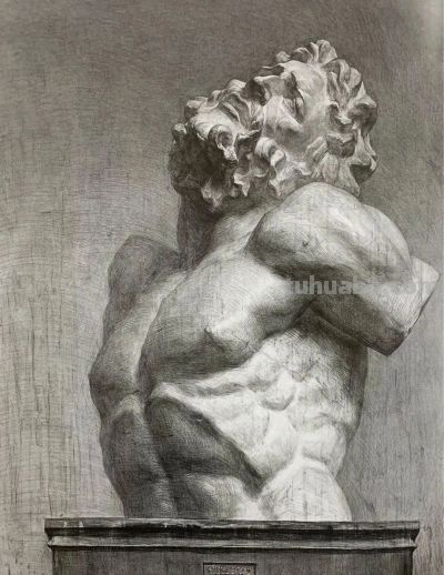 中央美院基础部素描作品