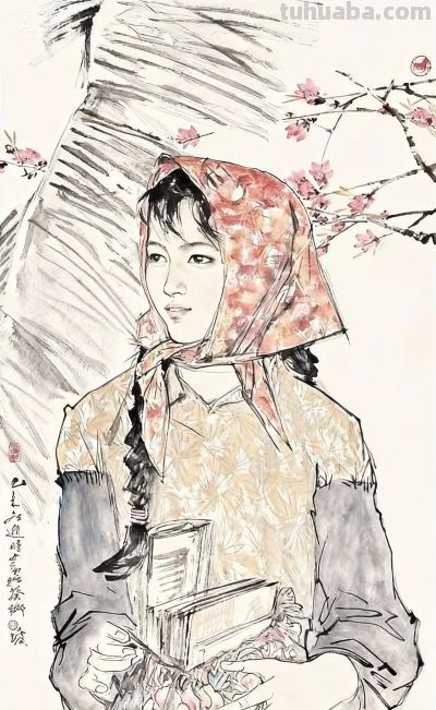 中国水墨画人物速写素材 - 图画吧TUHUABA