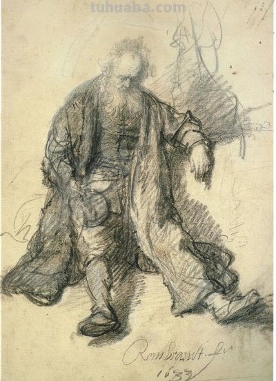 大师经典速写 131幅 - 图画吧TUHUABA